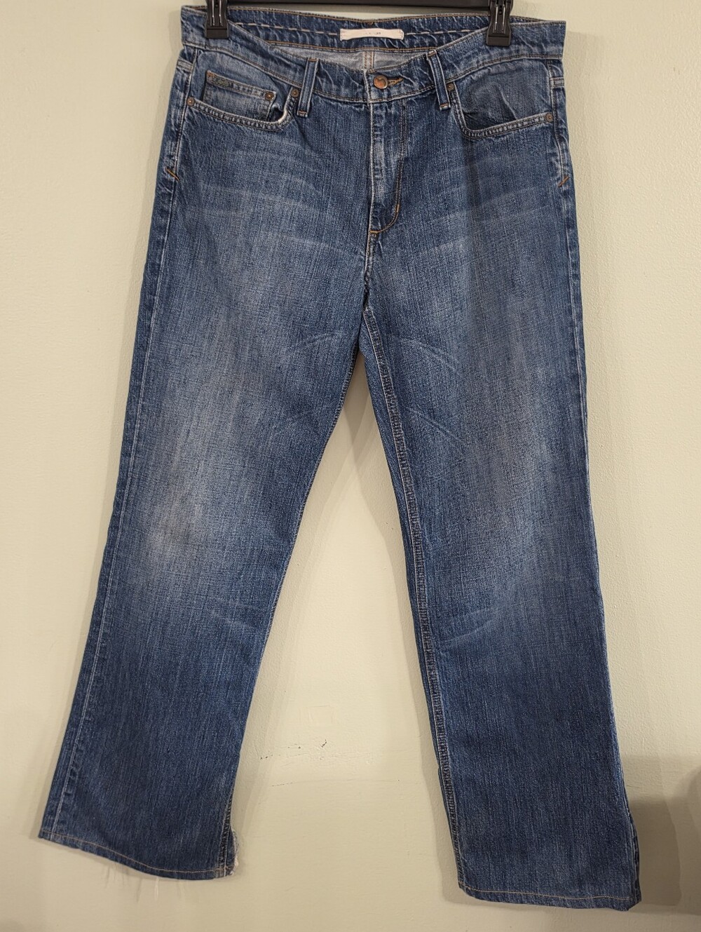 Joe's Jeans Organic Collection Rebel Straight Leg Dark Wash Denim Size 34 🌱🌟